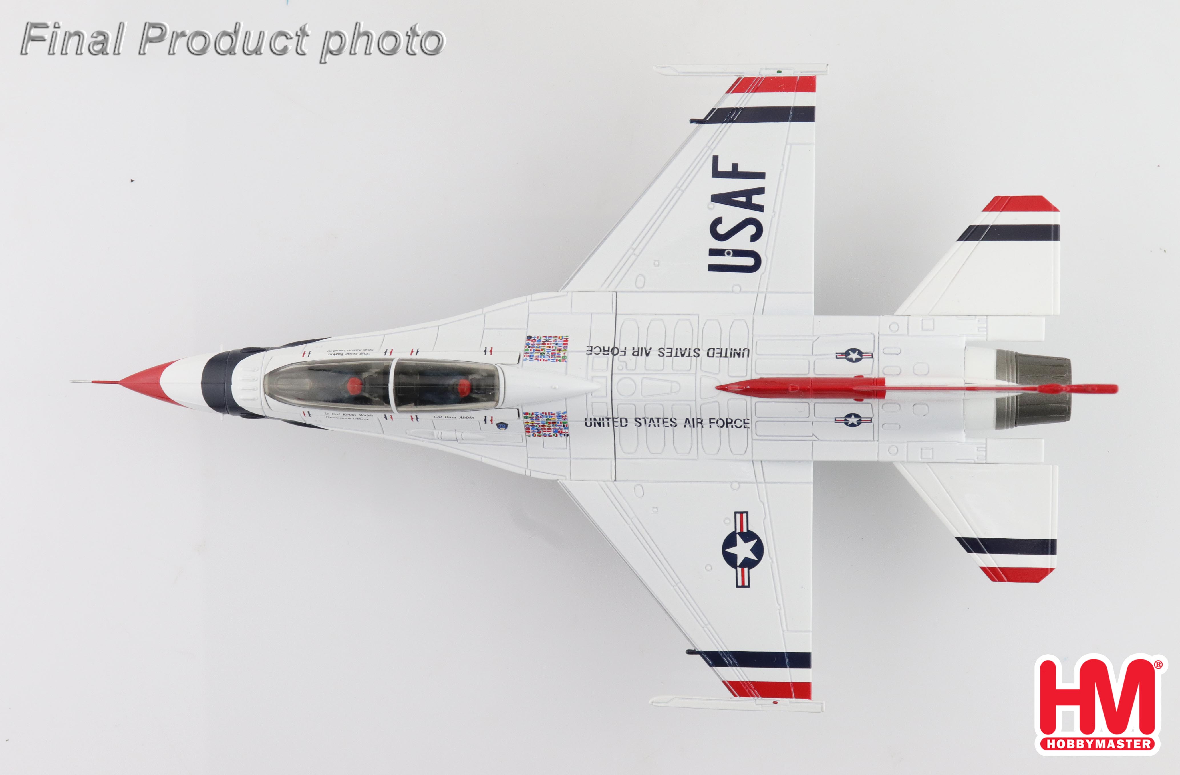 F-16D Thunderbirds No.7 plane, USAF, Nellis AFB, 2017